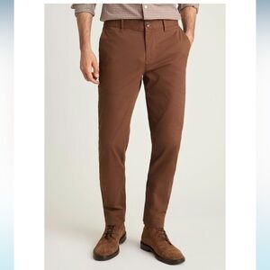Bonobos Men's Light Brown Chinos, Slim Straight Fit
